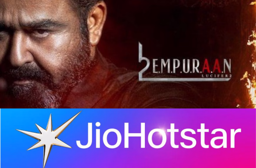 L2: Empuraan and Jiohotstar
