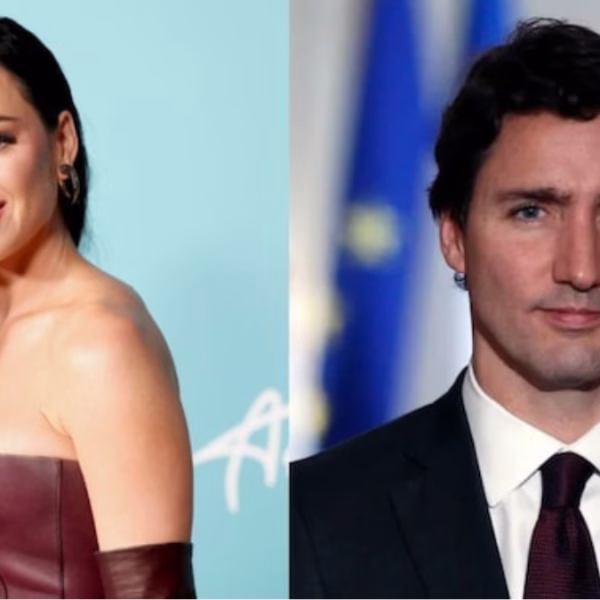 Katy Perry, Justin Trudeau seen kissing