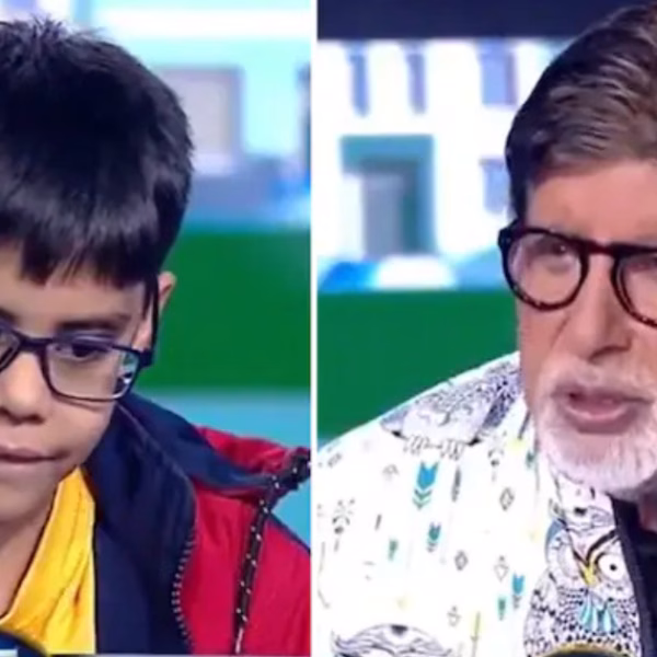KBC kid rude
