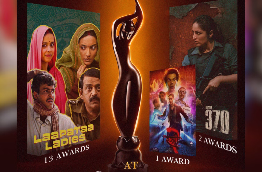70th Filmfare award JIO winnings
