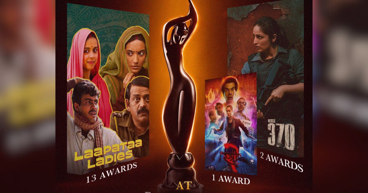 70th Filmfare award JIO winnings